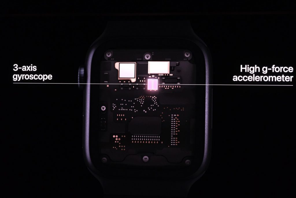 سنسورهای ساعت هوشمند اپل واچ سری 8 مدل 45 میلی متری