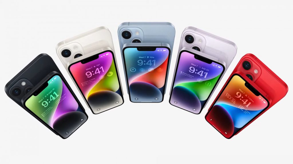 رنگبندی گوشی موبایل اپل مدل iPhone 14